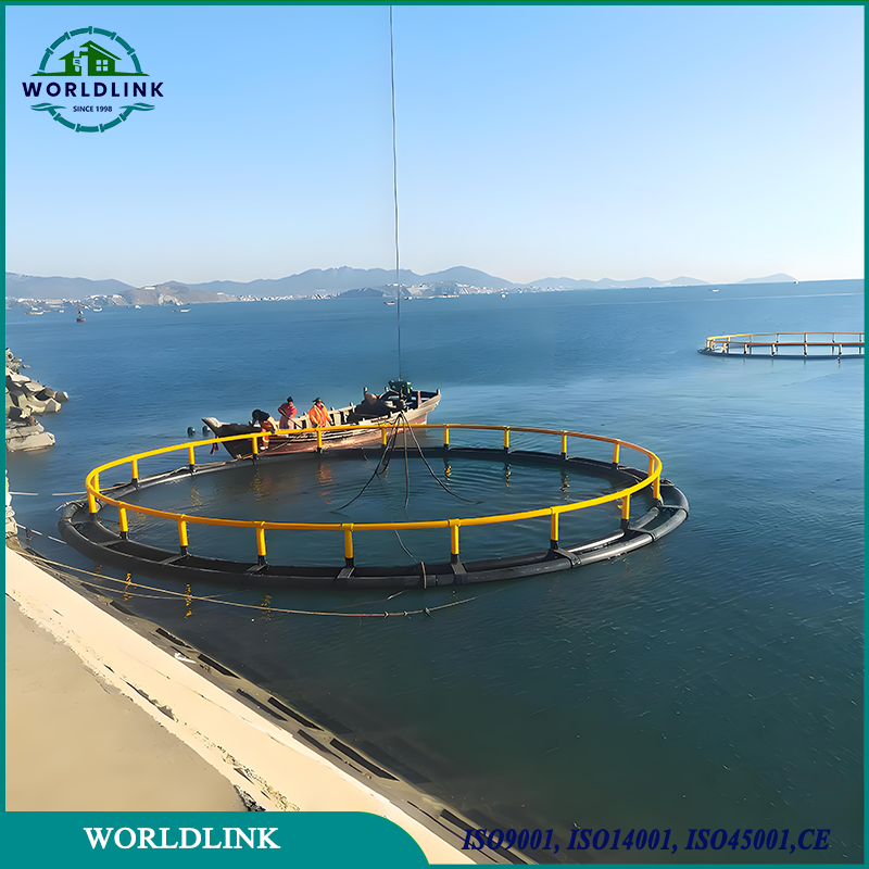HDPE Pipes and Fittings for Fish Farming