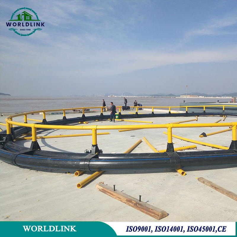 HDPE Pipes and Fittings for Fish Farming