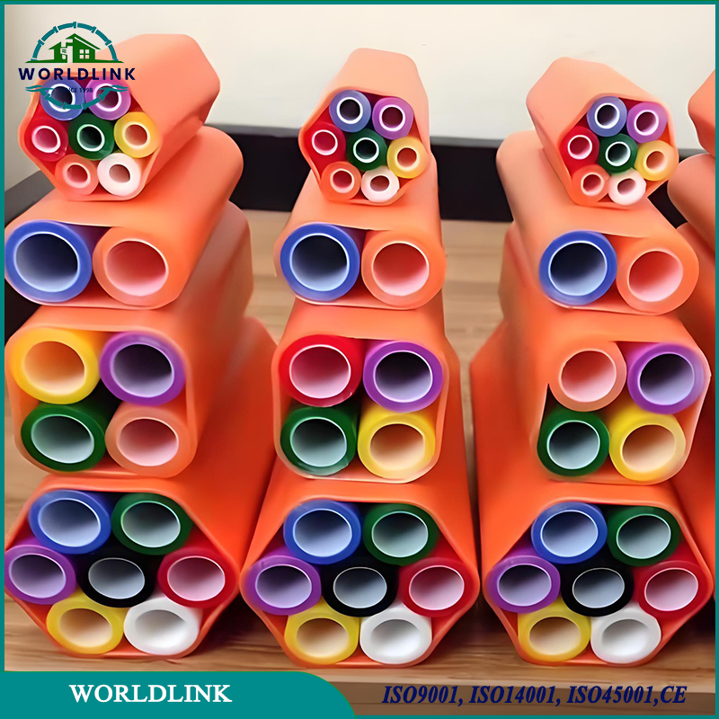 Tuyau de protection de câbles en HDPE