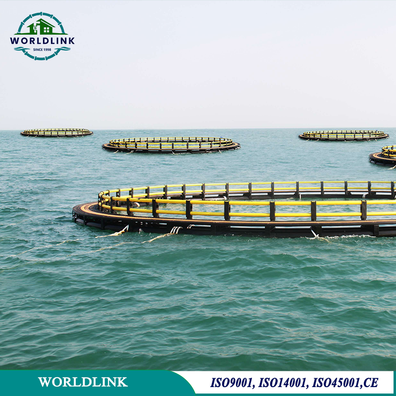 HDPE Pipes and Fittings for Fish Farming