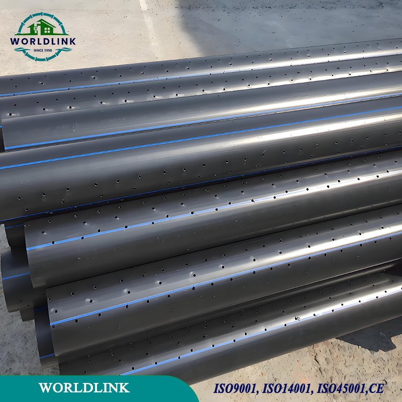 Tube perforé HDPE