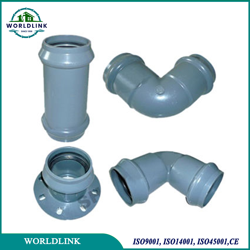 Steel-plastic fittings Rubber Ring Joint