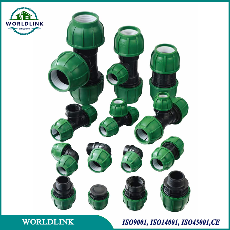 Plastic Quick Connector PP Plumbing Fittings