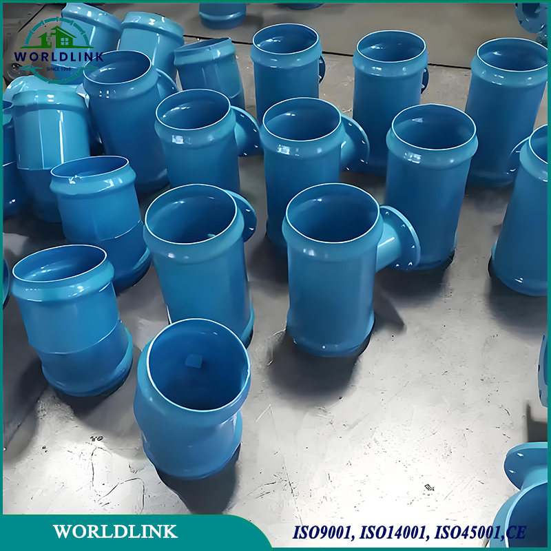 Steel-plastic fittings Rubber Ring Joint