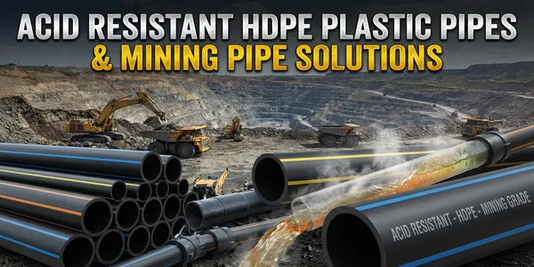 Acid Resistant HDPE Plastic Pipes & Mining Pipe Solutions