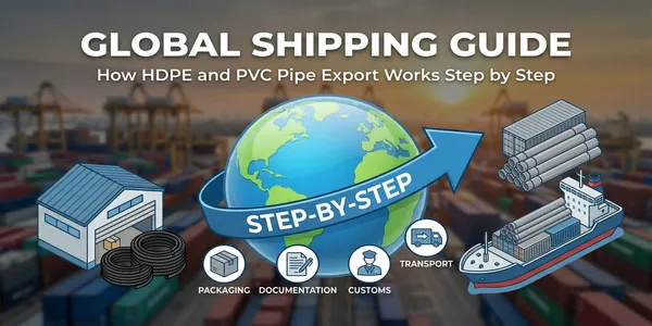 Global Shipping Guide: How HDPE and PVC Pipe Export Works Step by Step