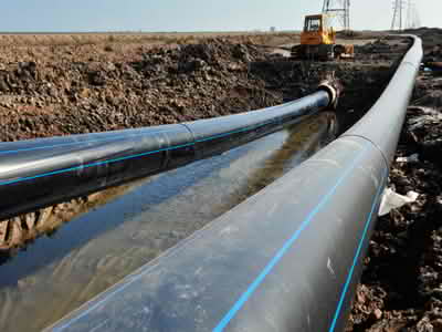 HDPE PE100-RC管应用于园林灌溉工程