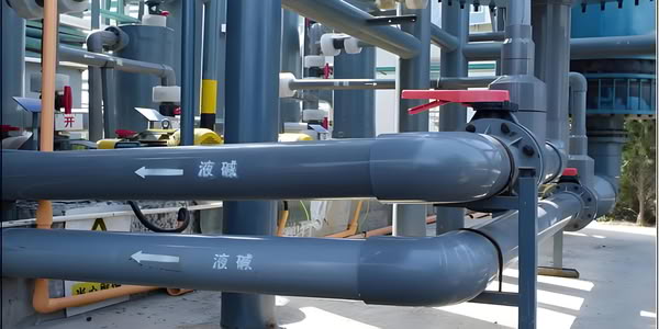 PVC rubber ring connecting pipe fittings are used in the industrial field.