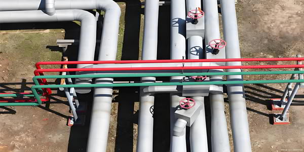 PVC threaded connection fittings are used in agricultural irrigation. 