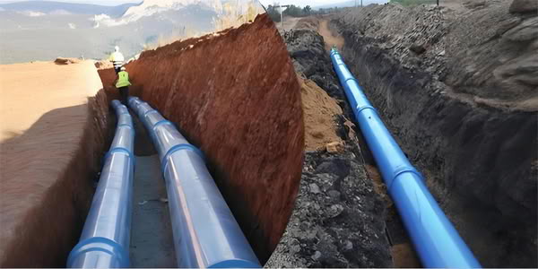 Ultra-high impact resistance polyvinyl chloride (PVC-UH) water supply and drainage pipes are used in municipal water supply and drainage projects. 
