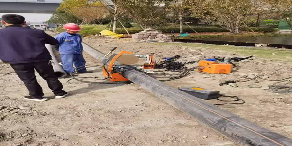  Fully automatic hydraulic hot melt welding machine used in gas engineering